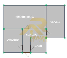 3-стаен град Перник, Тева 9