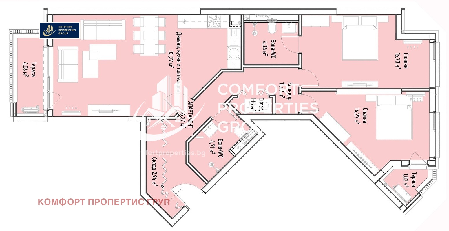 Продава 3-СТАЕН, гр. София, Младост 4, снимка 9 - Апартаменти - 52649800