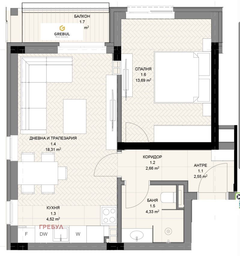 Продава  2-стаен град София , Овча купел 1 , 69 кв.м | 42082890 - изображение [13]