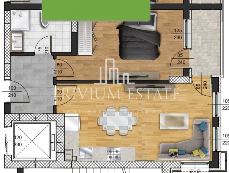 Продава 2-СТАЕН, гр. Пловдив, Тракия, снимка 2 - Апартаменти - 52648500