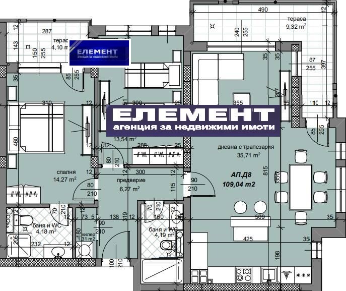 Продава 3-СТАЕН, гр. Пловдив, Младежки Хълм, снимка 11 - Aпартаменти - 47771990