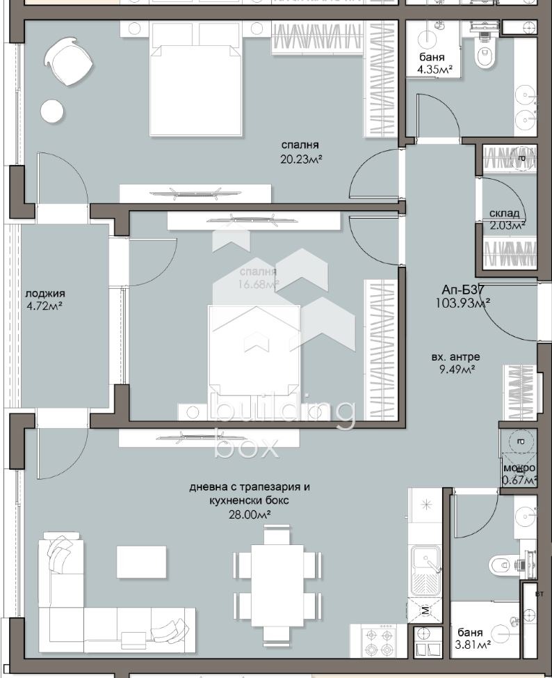 Продава 3-СТАЕН, гр. София, Люлин 5, снимка 2 - Апартаменти - 52453821