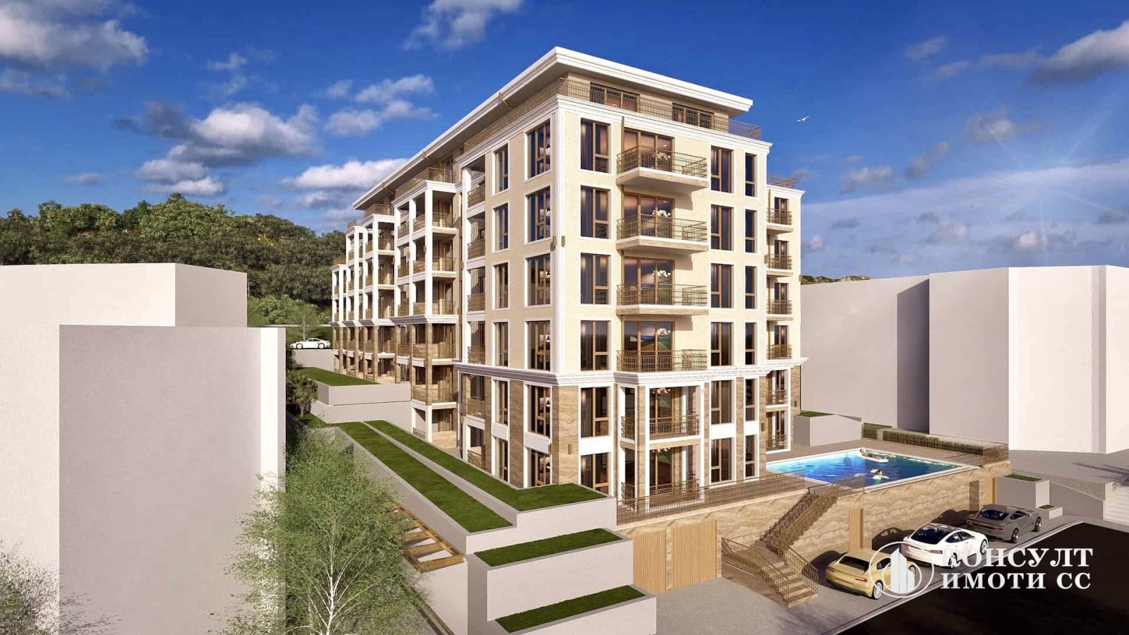 Продава 2-СТАЕН, гр. Свети Влас, област Бургас, снимка 2 - Апартаменти - 56161608