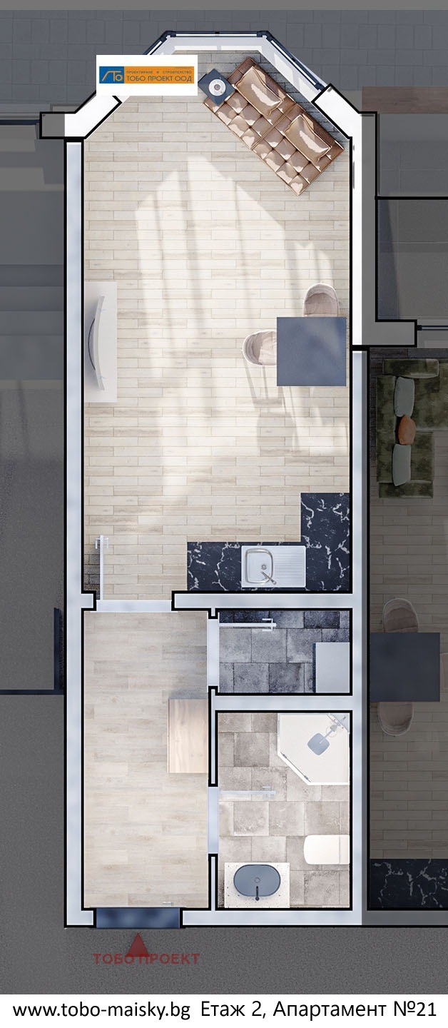Na sprzedaż  Studio Sofia , Ljulin 10 , 48 mkw | 21196113 - obraz [2]