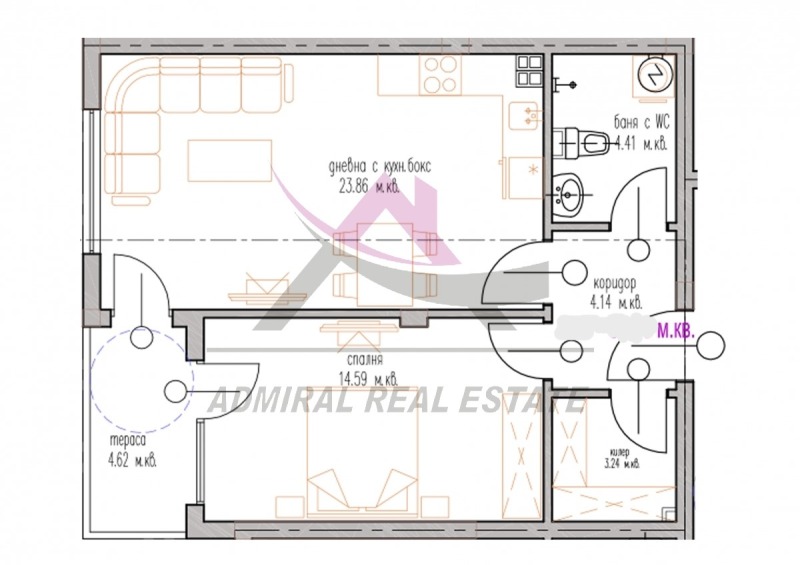 Продава  2-стаен град Варна , м-т Долна Трака , 68 кв.м | 10537436