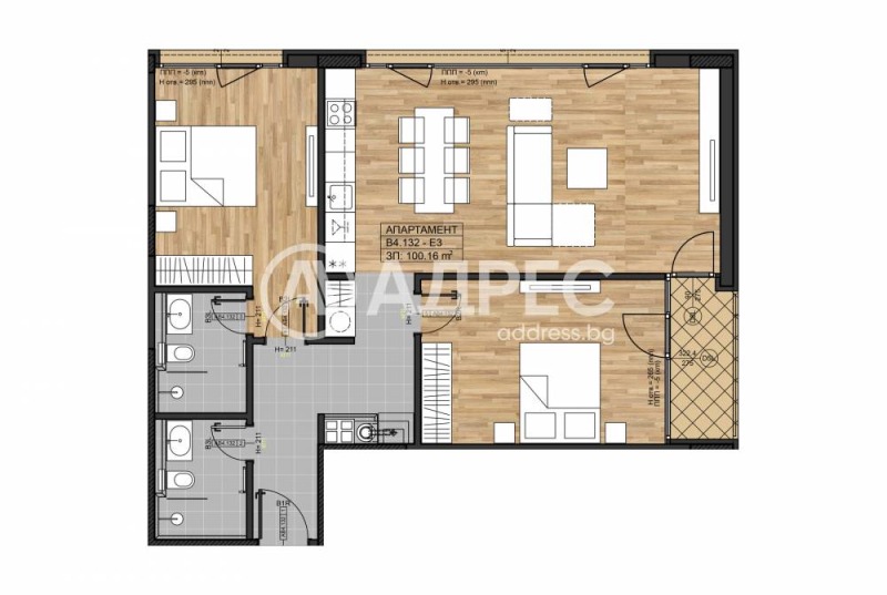 À venda  2 quartos Sofia , Boiana , 124 m² | 52555112 - imagem [4]