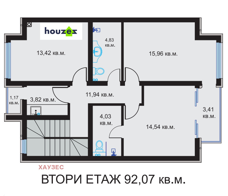 Продава КЪЩА, с. Равно поле, област София област, снимка 4 - Къщи - 49112205