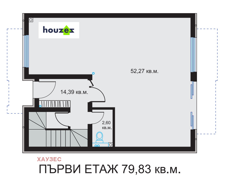 Продава КЪЩА, с. Равно поле, област София област, снимка 4 - Къщи - 49112205