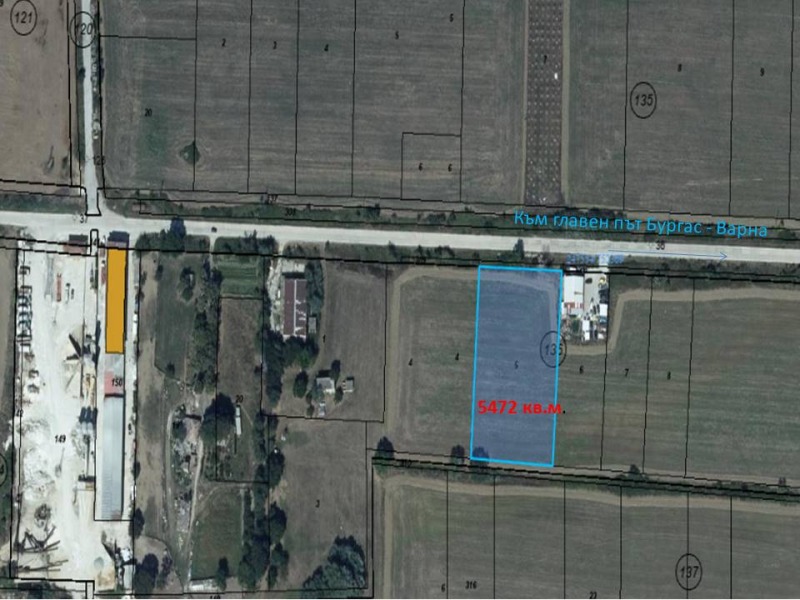 Продава ПАРЦЕЛ в област Бургас, гр. Обзор - 5472 кв.м / 85 000 € » 166 245.55 лв., МД ОБЗОР ЕООД
