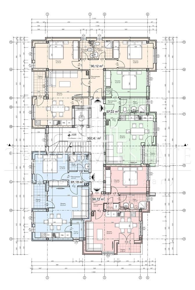 Till salu  1 sovrum Plovdiv , Proslav , 67 kvm | 60023697 - bild [4]