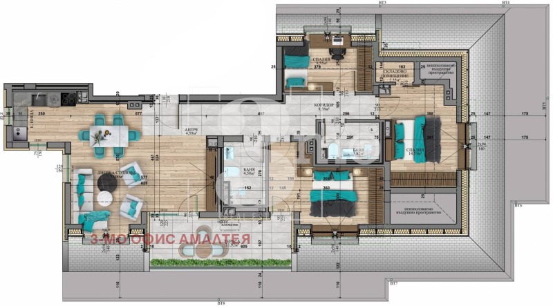 Te koop  3 slaapkamers Sofia , Vitosja , 155 m² | 23914839 - afbeelding [2]