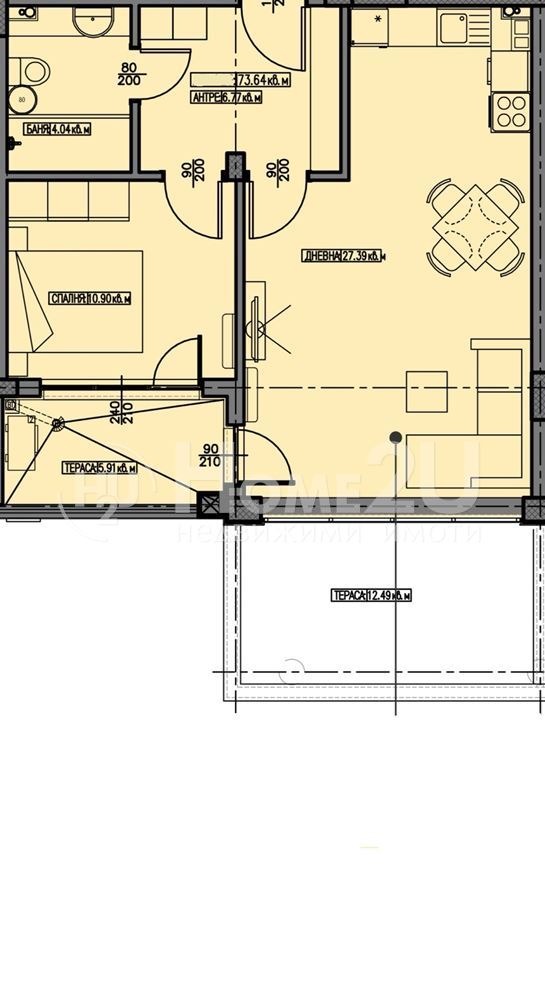 En venta  1 dormitorio Varna , k.k. Zlatni pyasatsi , 82 metros cuadrados | 27628531 - imagen [13]