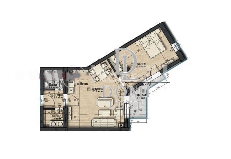 Продава 2-СТАЕН, гр. София, Витоша, снимка 8 - Апартаменти - 52549003