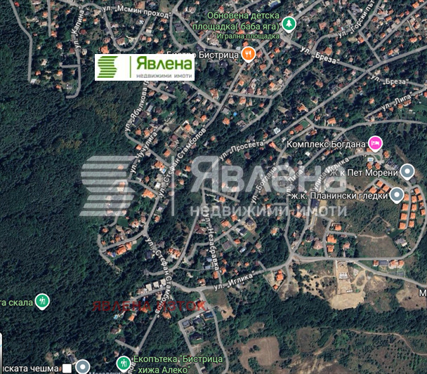 Продава ПАРЦЕЛ, гр. София, с. Бистрица, снимка 5 - Парцели - 54259553