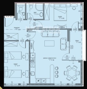 2 bedroom Malinova dolina, Sofia 1