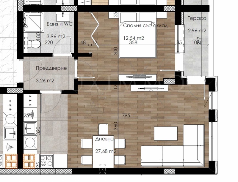 En venta  1 dormitorio Plovdiv , Ostromila , 69 metros cuadrados | 59766133 - imagen [7]