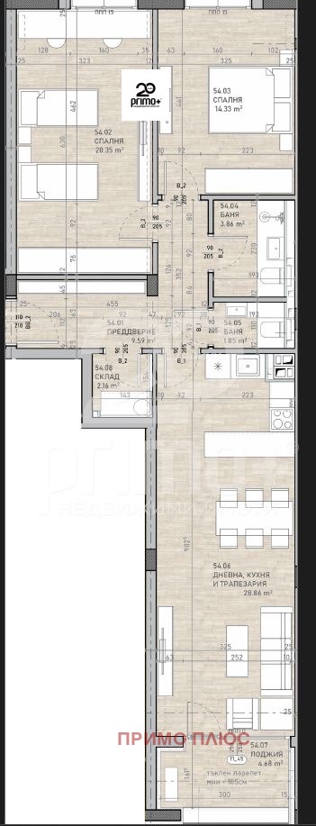 Продава  3-стаен град София , Сухата река , 124 кв.м | 54955667 - изображение [16]