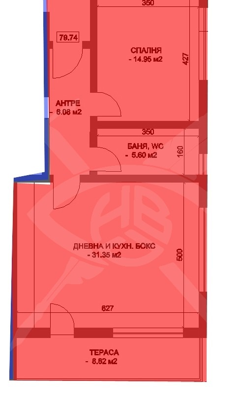 Продается  1 спальня Пловдив , Остромила , 94 кв.м | 16436197 - изображение [9]