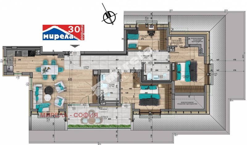 Продава 4-СТАЕН, гр. София, Студентски град
