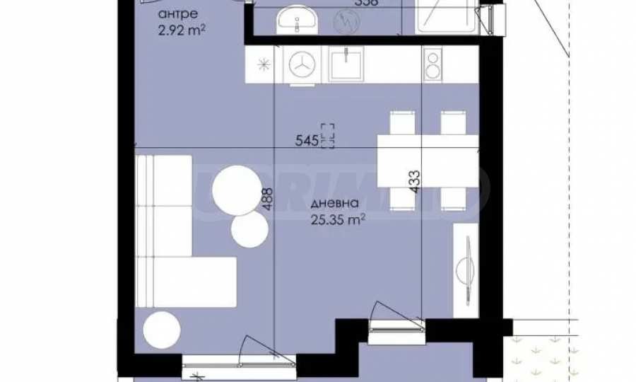 Продава 1-СТАЕН, гр. Созопол, област Бургас, снимка 4 - Апартаменти - 49862014