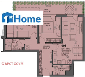 3-стаен град София, Малинова долина 2