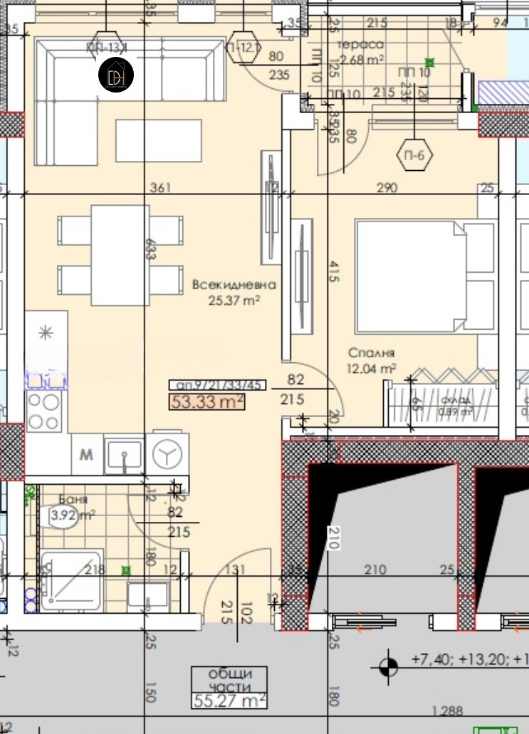 Продава 2-СТАЕН, гр. Пловдив, Тракия
