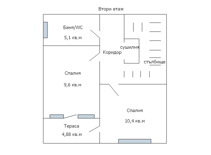 Продава КЪЩА, гр. Варна, м-т Ментешето, снимка 16 - Къщи - 49539223