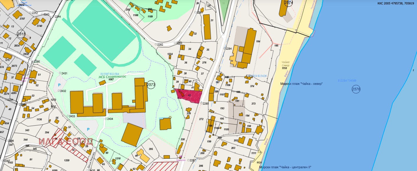 Продава ПАРЦЕЛ, гр. Варна, к.к. Чайка, снимка 4 - Парцели - 50893178