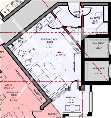 Продава  1-стаен област Бургас , гр. Поморие , 44 кв.м | 58796892