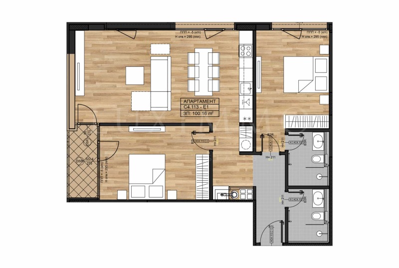 À venda  2 quartos Sofia , Boiana , 125 m² | 67450477 - imagem [14]