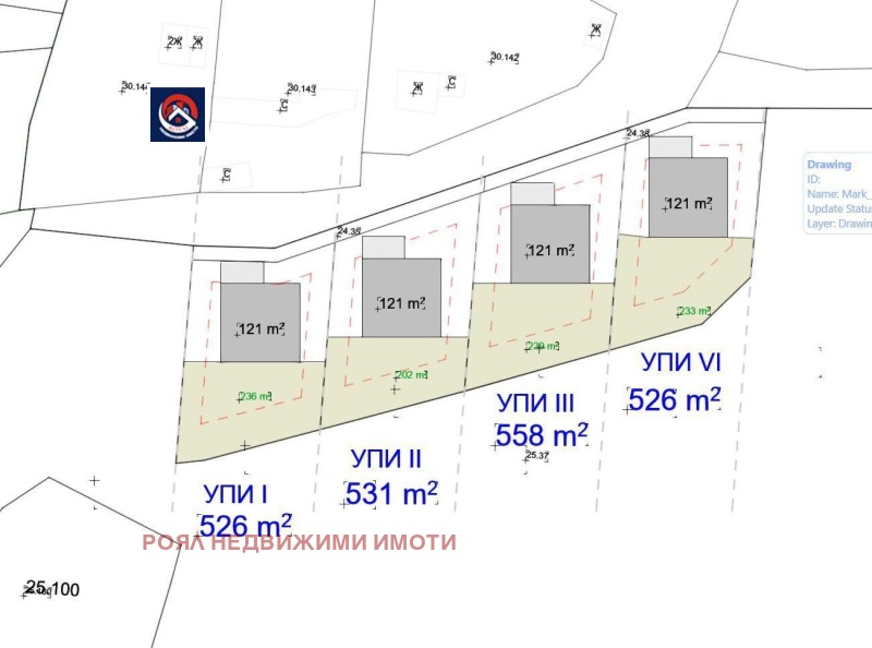 Продается  Сюжет область Пловдив , Белащица , 526 кв.м | 50563242