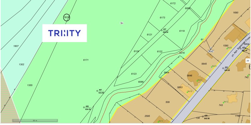 Продава ПАРЦЕЛ в град София, в.з.Американски колеж - 867 кв.м / При запитване, ТРИНИТИ