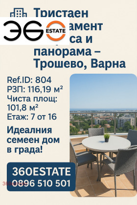 2 спаваће собе Трошево, Варна