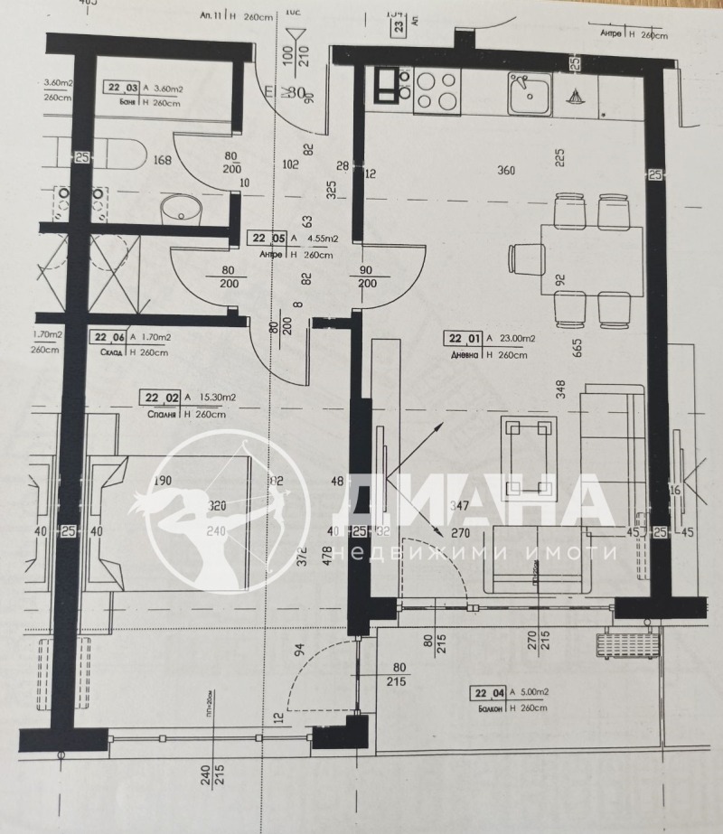 Satılık  1 yatak odası Plovdiv , Hristo Smirnenski , 70 metrekare | 44297136 - görüntü [4]