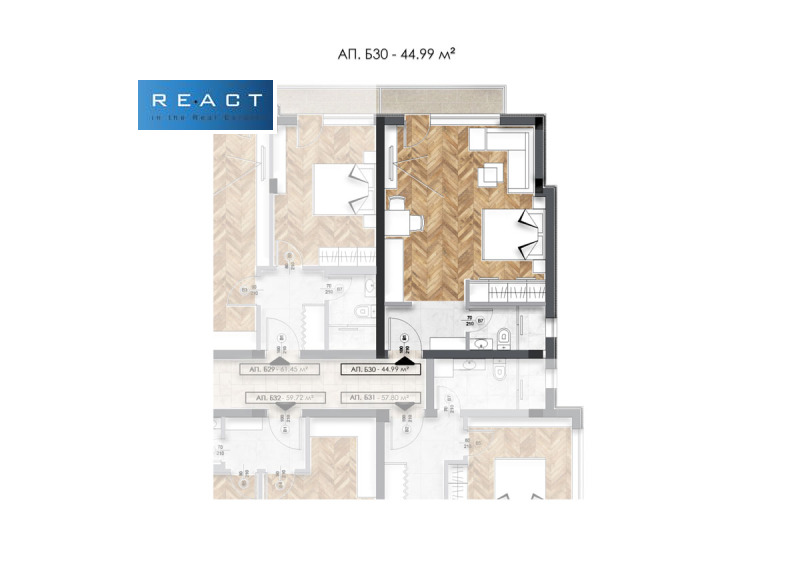 Продава 1-СТАЕН, гр. София, Люлин 6, снимка 2 - Апартаменти - 52637148