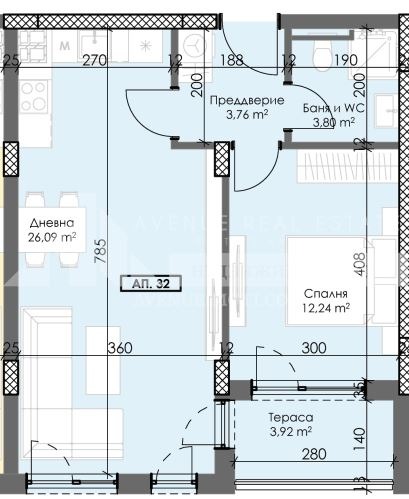 Till salu  1 sovrum Plovdiv , Trakija , 68 kvm | 74869883 - bild [2]