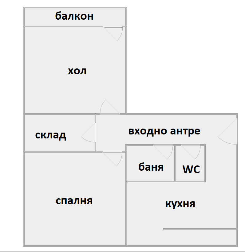 Продава 2-СТАЕН, гр. София, Толстой, снимка 14 - Aпартаменти - 48238002