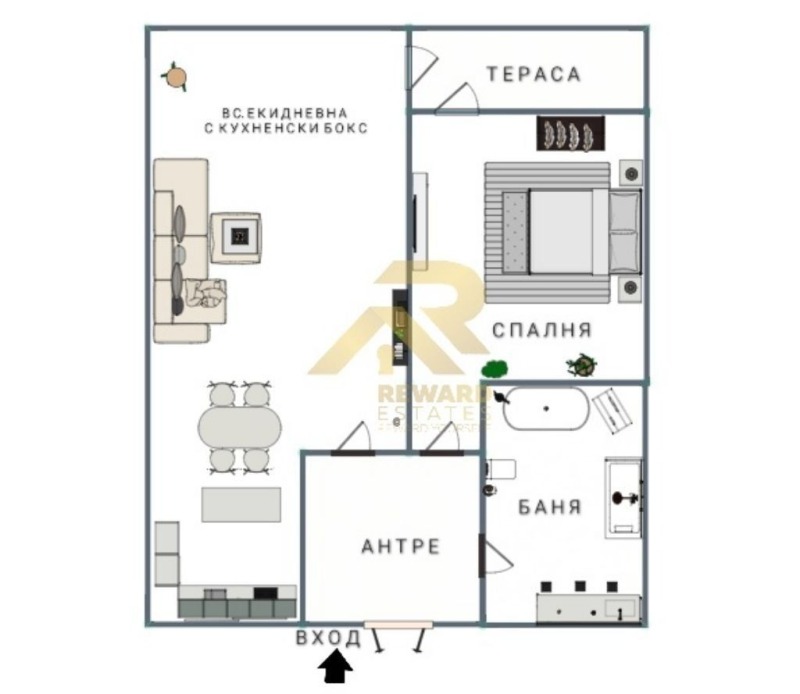 In vendita  1 camera da letto Sofia , Malinova dolina , 64 mq | 47180750 - Immagine [7]