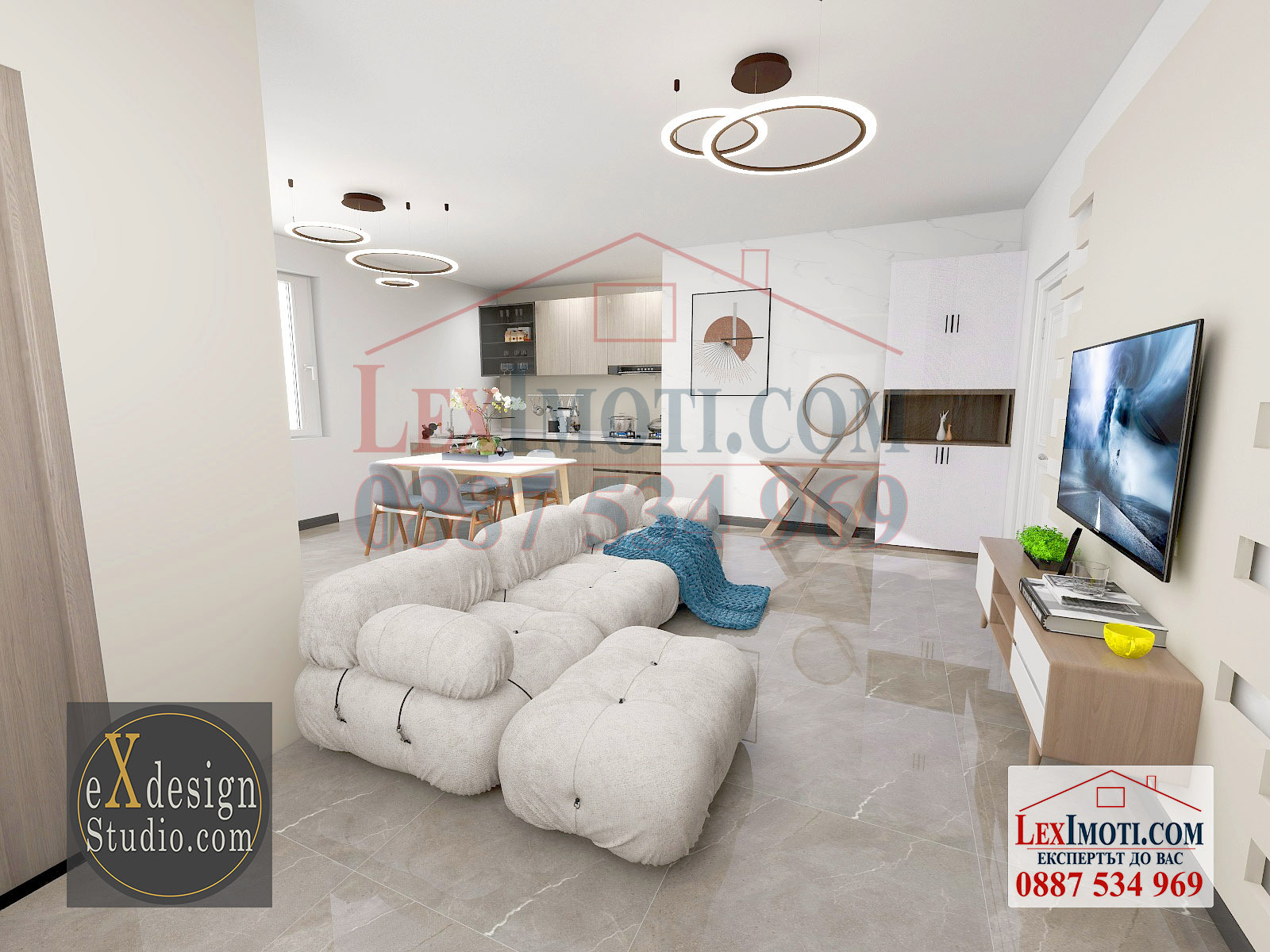 Продава 3-СТАЕН, гр. Русе, Здравец Изток, снимка 2 - Апартаменти - 48528102