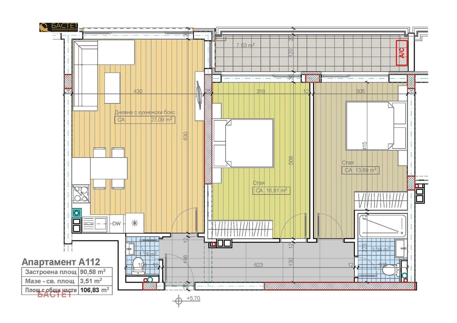 Продава 3-СТАЕН, гр. София, Бояна, снимка 14 - Апартаменти - 51159436