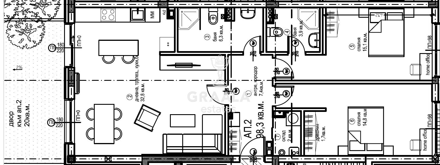 Продава 3-СТАЕН, гр. София, с. Иваняне, снимка 7 - Апартаменти - 53167035