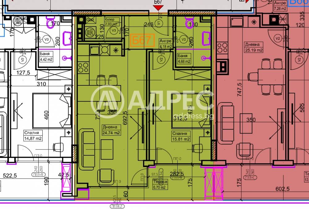 Продава 2-СТАЕН, гр. София, Кръстова вада, снимка 5 - Апартаменти - 55146965