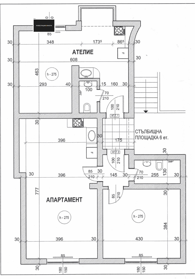 In vendita  2 camere da letto Sofia , Tsentar , 107 mq | 14567787 - Immagine [15]