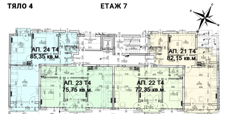 In vendita  2 camere da letto Varna , Tsentar , 118 mq | 48100298 - Immagine [12]