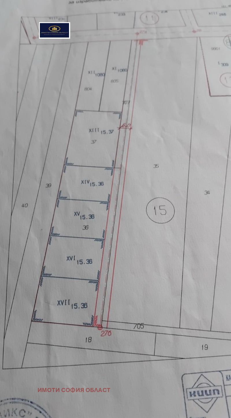 Til salgs  Plott region Sofia , Petarsj , 2499 kvm | 58838049 - bilde [2]