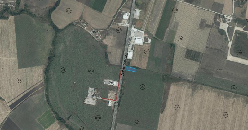 Продава ПАРЦЕЛ, гр. Хасково, Промишлена зона - Север