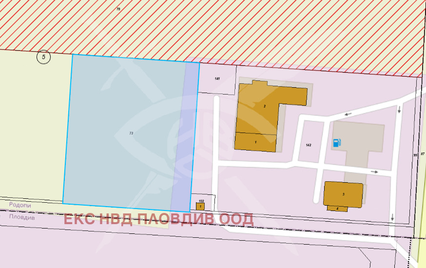 Продава ПАРЦЕЛ, гр. Пловдив, Западен, снимка 4 - Парцели - 54348587