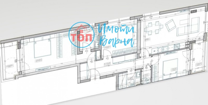 Продава 4-СТАЕН, гр. Варна, Младост 2, снимка 6 - Aпартаменти - 47704075