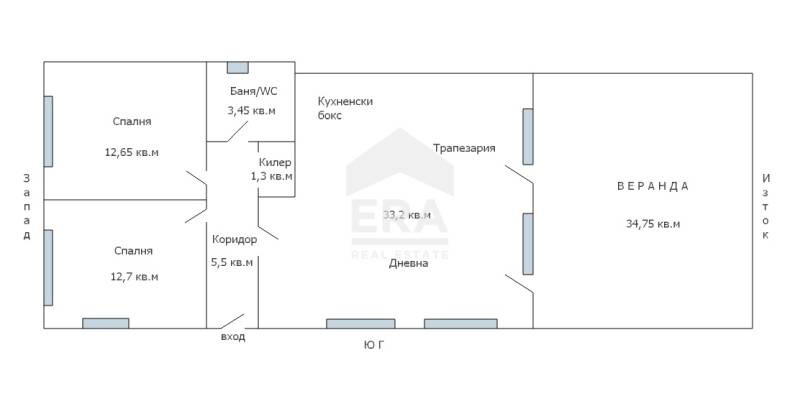 Продава КЪЩА, с. Равна гора, област Варна, снимка 2 - Къщи - 52307722