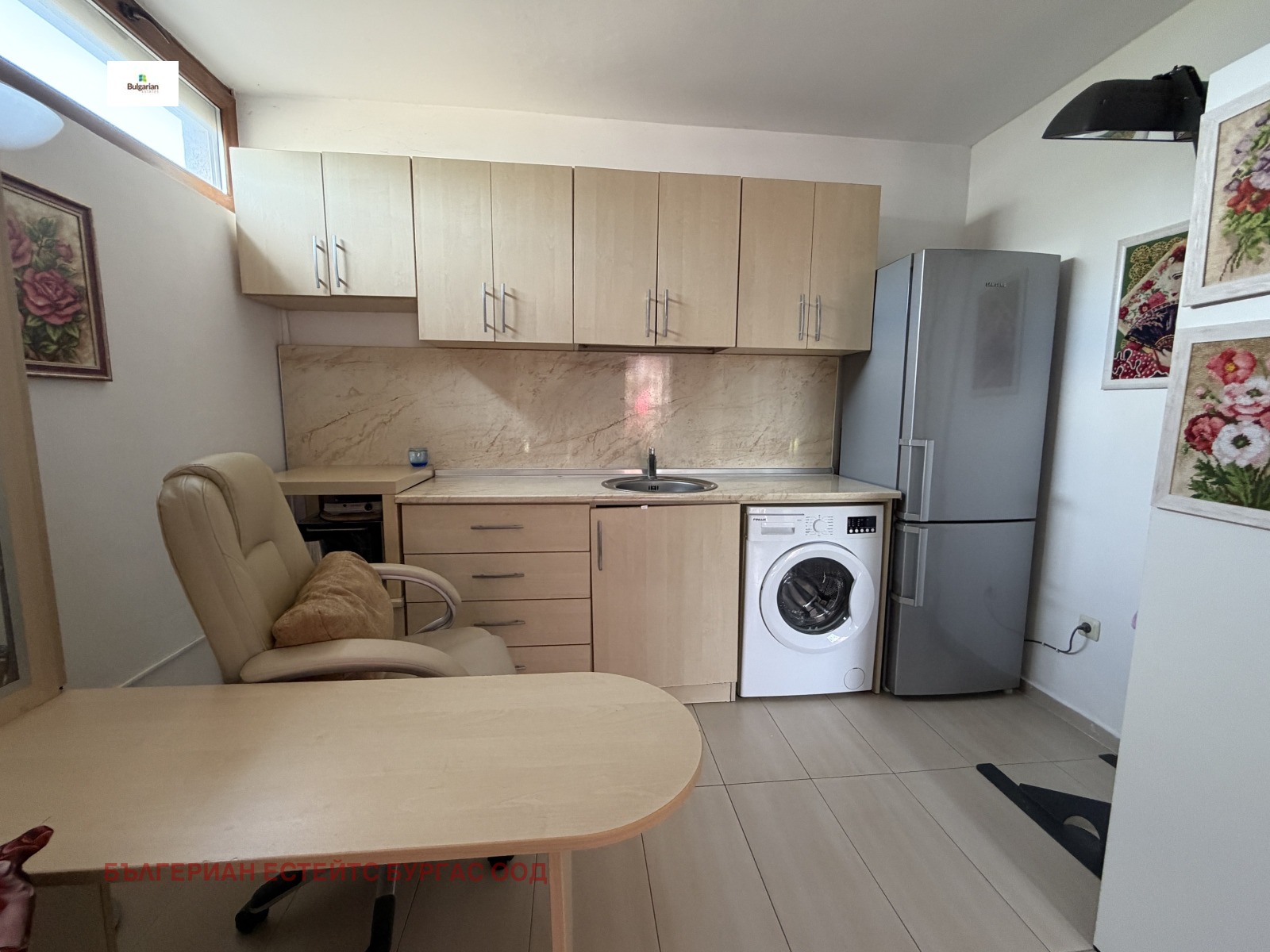 Продава 1-СТАЕН, гр. Бургас, Сарафово, снимка 9 - Апартаменти - 54351756